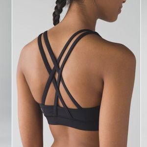 lululemon energy bra-black